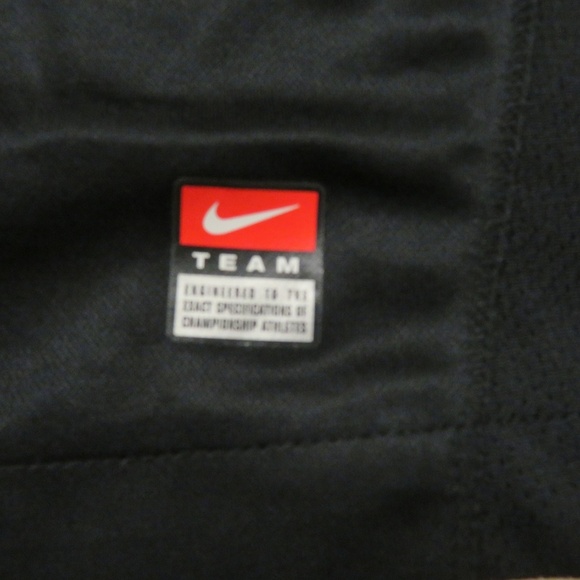 Nike Mens Rio II Black Jersey T-Shirt Small #2 - Picture 2 of 6